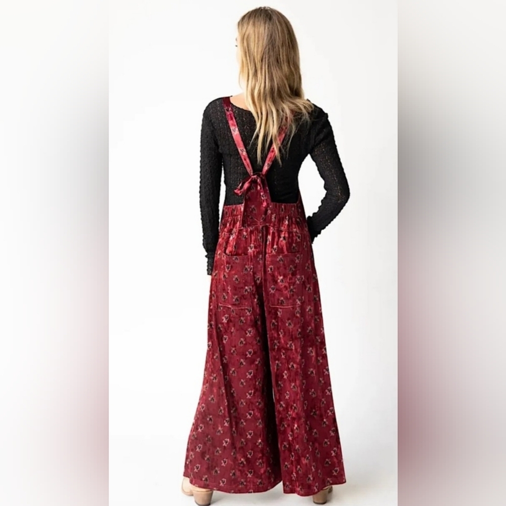 Free People VELVET Dakota Jumpsuit ♥️Vintage (No Longer Available) - Picture 3 of 7